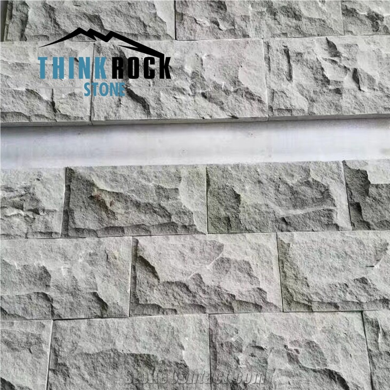 China Grey Sandstone Slab, Grey Tile Wall Covering