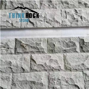 China Grey Sandstone Slab, Grey Tile Wall Covering