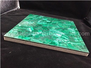 Green Malachite Composite Artificial Stone Tiles