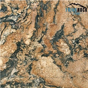 Magma Gold Granite Slab for Kitchen Countetops