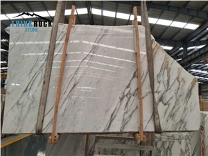 Natural Calacata White Marble Slabs for Wall/Floor
