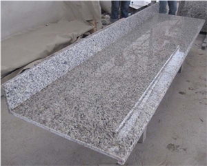 Prefab Solid Tiger Skin White Granite Counter Tops