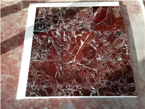 Rosa Levanto Marble Tiles, Polished Marble Slabs