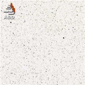 Beige Crystallized Glass Slabs Solid Surfaces