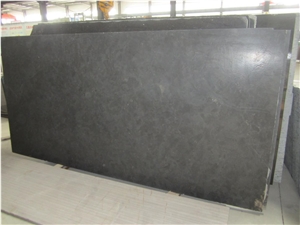 Honed Black Chinese Bluestone Limestone Floor Tile