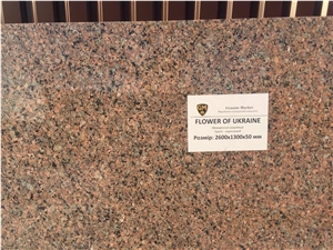 Flower Of Ukraine Granite Slabs
