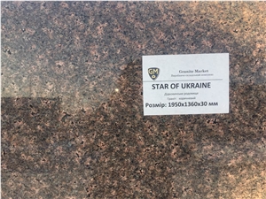 Star Of Ukraine Granite Slabs