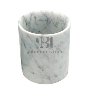 Bianco Carrara White Drinking Cups, Trays/Dishes