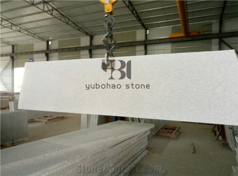 Bianco Crystal Granite, Flooring Application, Wall