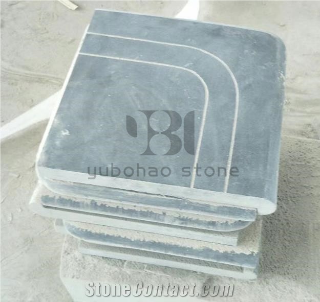 Blue Stone Pool Bullnose Coping Tiles, Deck Pavers