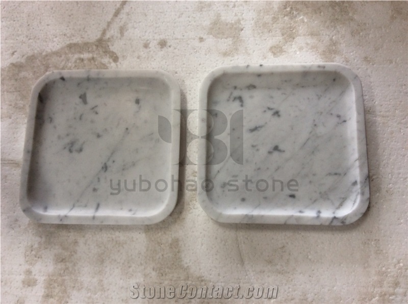 Carrara White/Honed/Marble Kitchen Steak Plates
