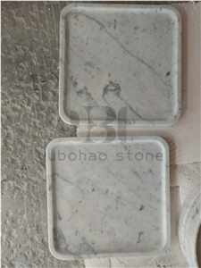 Carrara White/Honed/Marble Kitchen Steak Plates