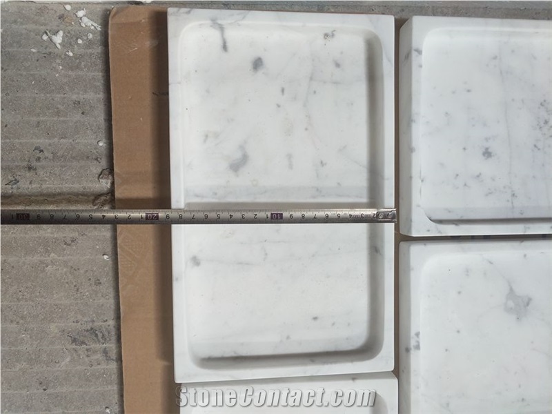 Carrara White Marble Pedestals, Kitchen, Homedecor