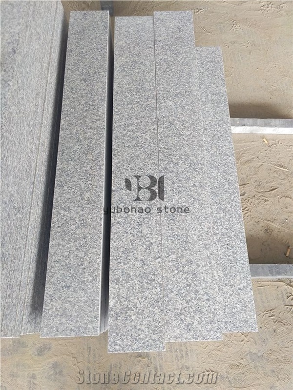 China Bianco Sardo Grey Granite Pavers, Pattern