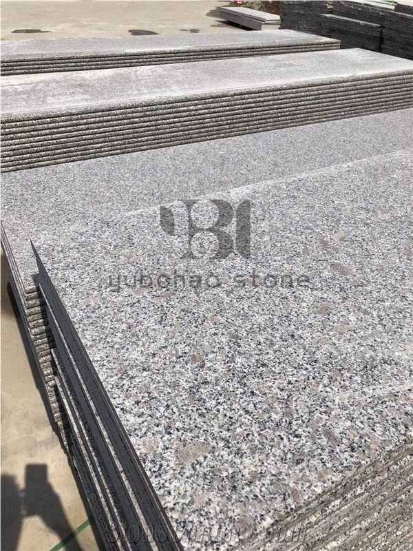 China G383, Rosa Betta Granite Stairs/Risers,Steps