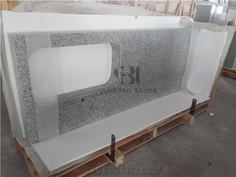 China G655 White Granite Kitchen&Bar Countertops