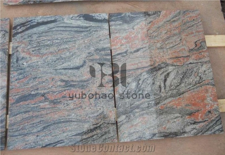 China Multicolor Red Granite,Polished,Pavers