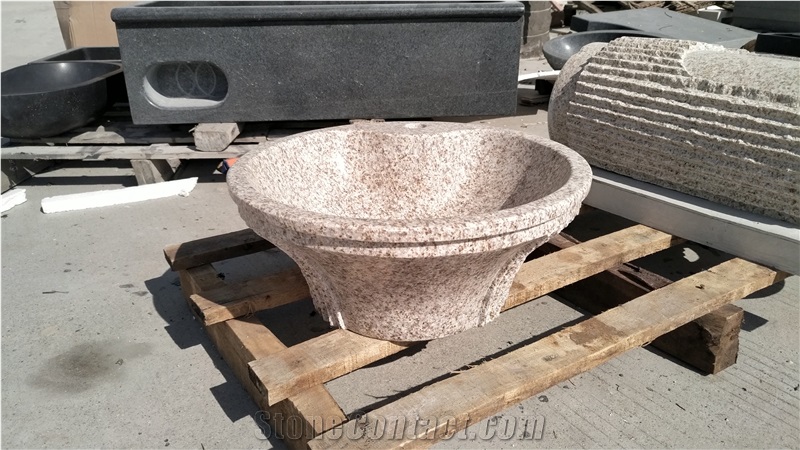 China Sink, Granite Stone, Pedestal Basins
