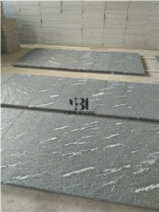 Cosmos Black Granite Flamed Flooring Tiles/Slabs