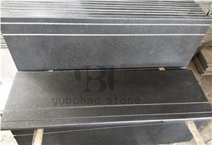 G684 China Black Basalt for Outdoor Stairs/Steps