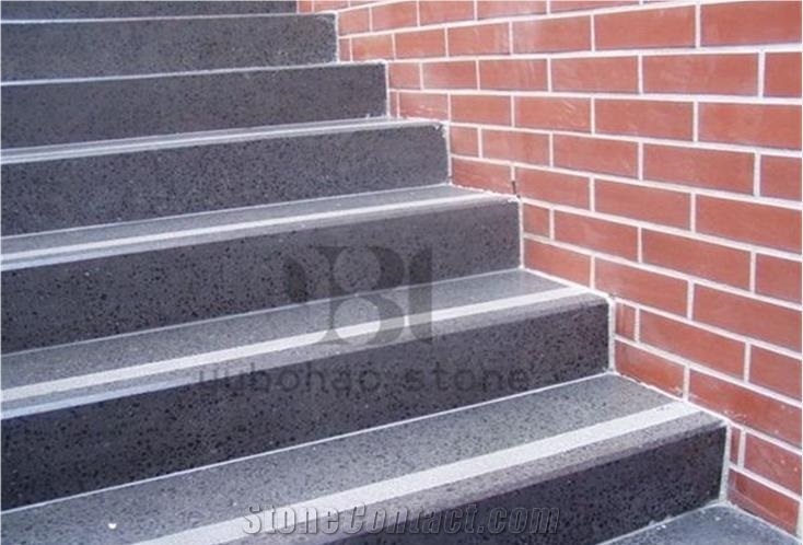 G684 China Black Basalt for Outdoor Stairs/Steps