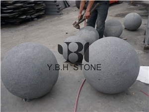 G684, China Cheap Granite Columns/Spherical Shafts