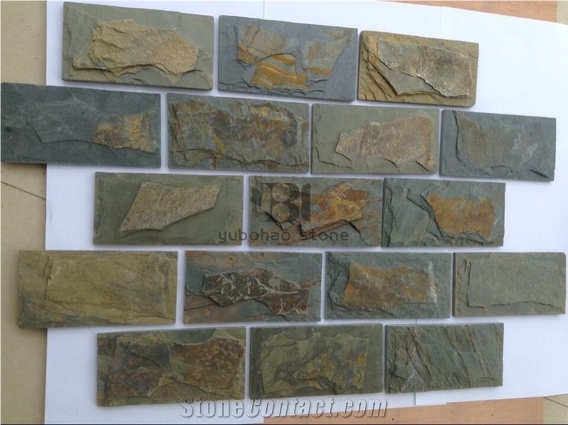 High Quality Cheap Rusty Slate Ledge Stone Tiles
