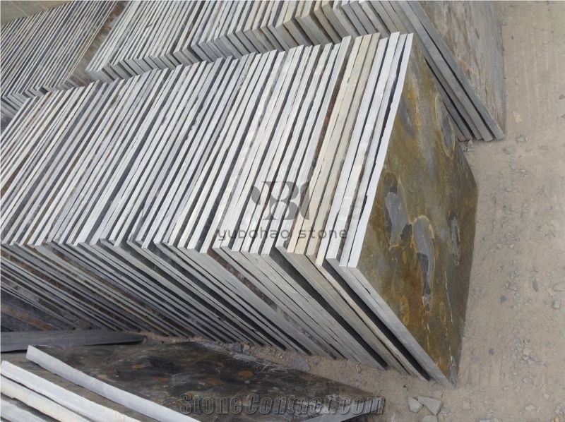 High Quality Cheap Rusty Slate Ledge Stone Tiles