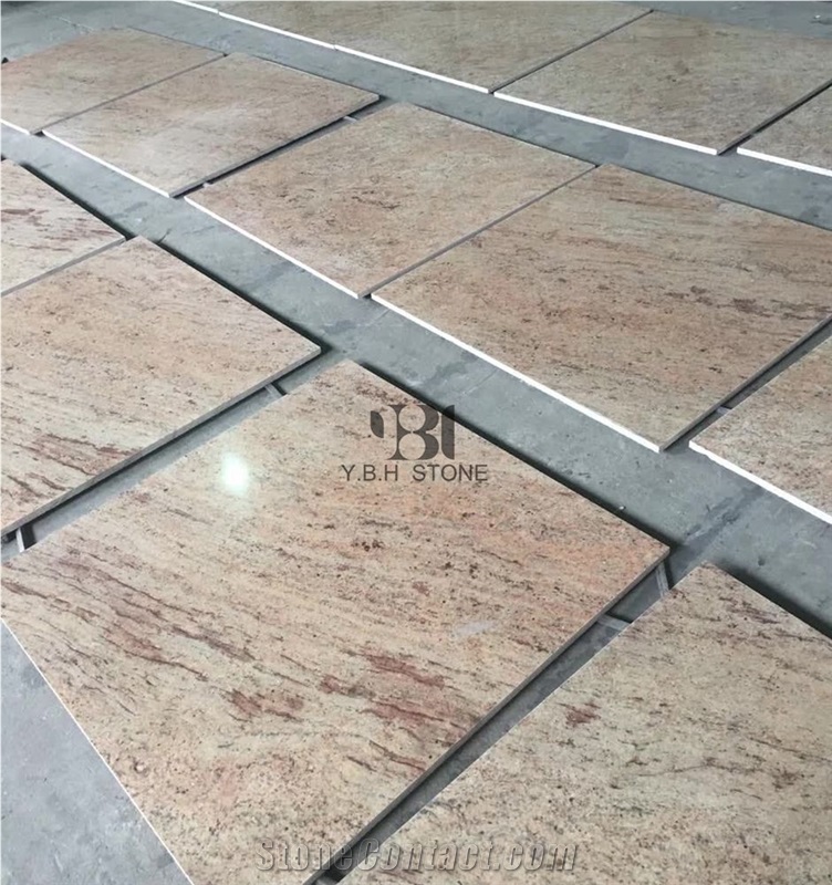 Shiva Gold Granite Tiles/Slabs, Floor Covering
