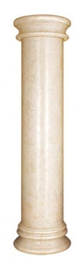 White Cylindrical Column, Roman Greek Columns