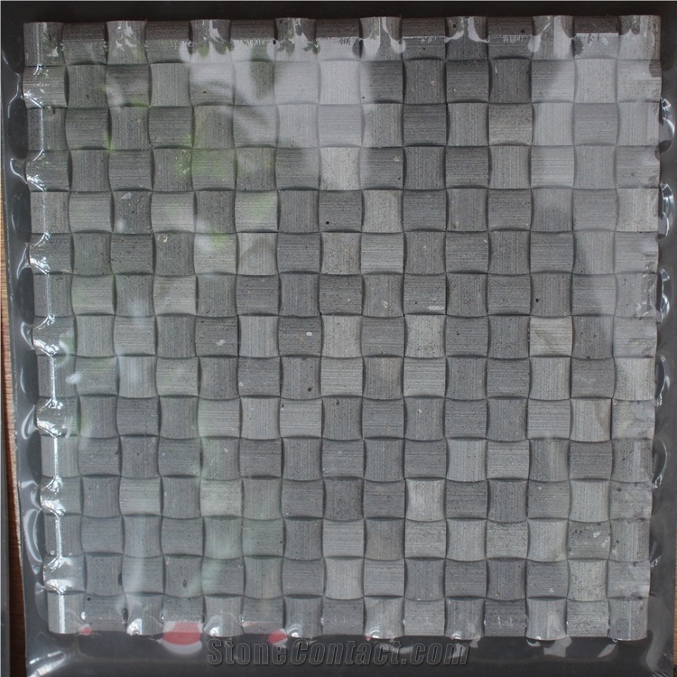 3d Cube Mosaic Marble Tile