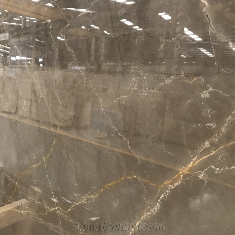 Armani Brown Marble Slabs from China - StoneContact.com