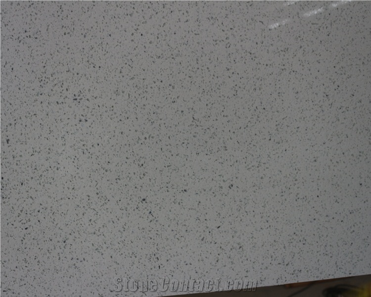 Artificial Stone Crystal White Quartz Countertop