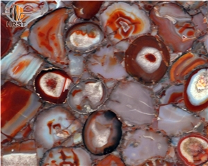 Best Price Backlit Red Agate Stone Slabs