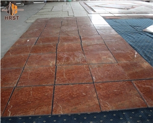 Best Price Rojo Alicante Red Marble Floor Tiles