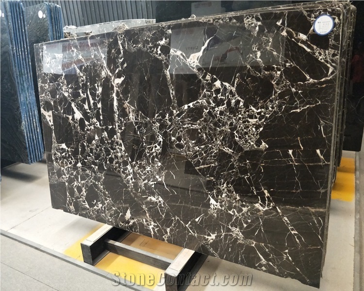 Black Cloud Marble Slab