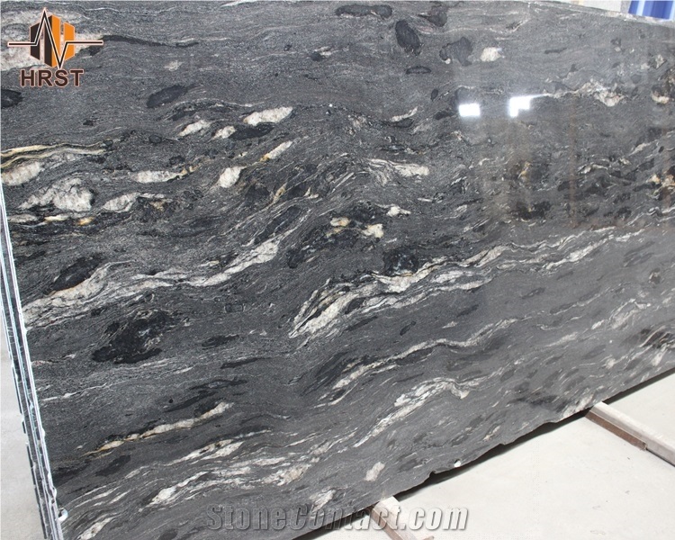 Black Titanium Granite Slab Price
