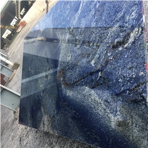 Brazil Azul Bahia Blue Granite Slabs