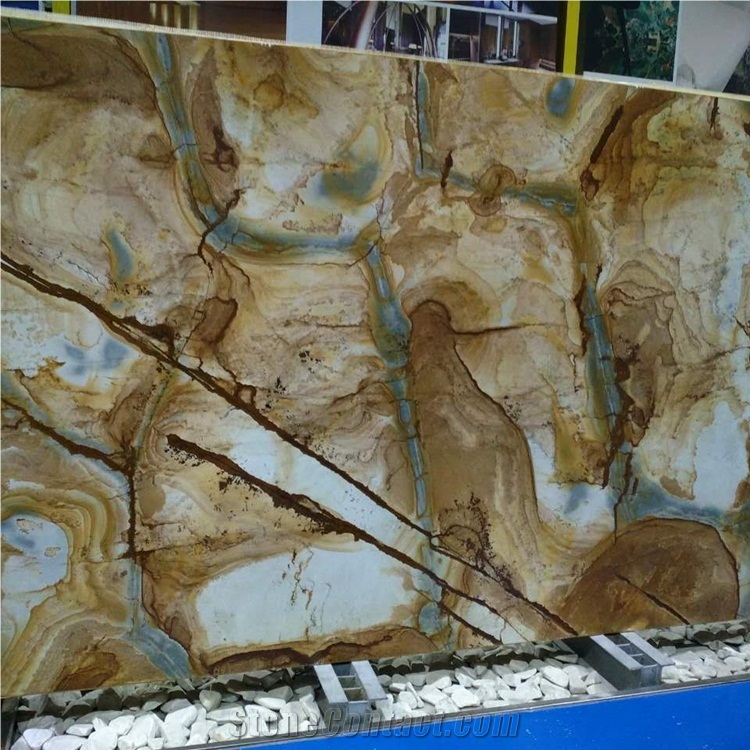Brazil Palomino Quartzite Slabs