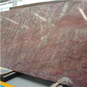 Brazil Red Stone Big Slab Fusion Red Quartzite