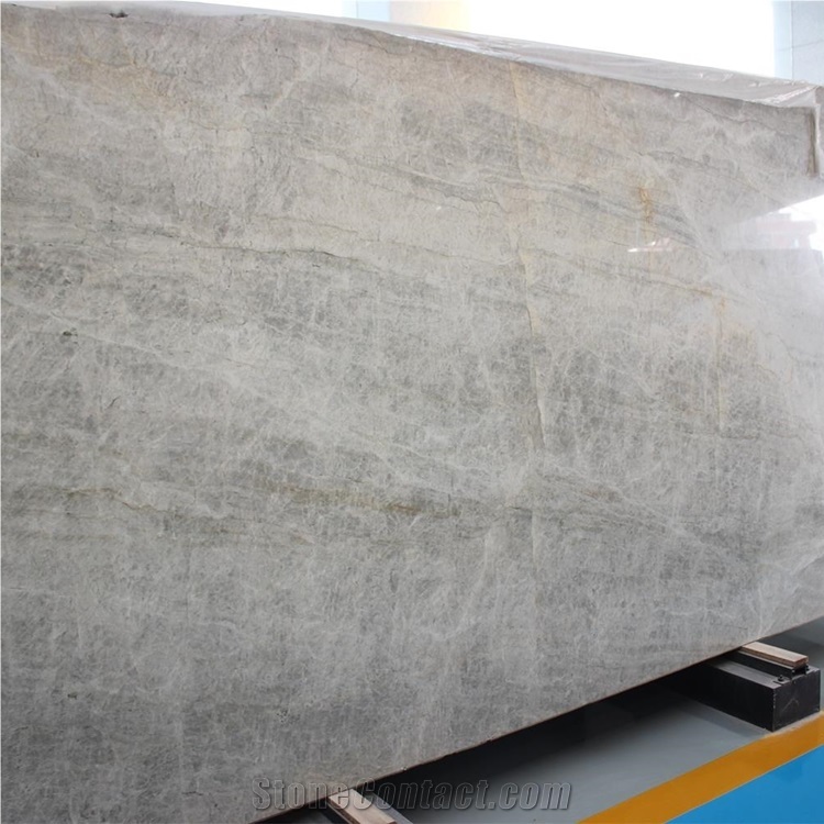 Brazil White Quartzite Madreperola Quartzite Slabs