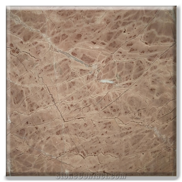Bubble Red Marble Slab