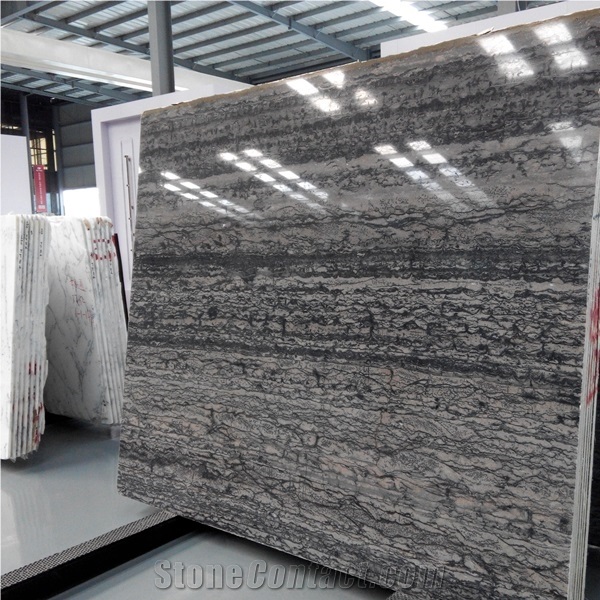 Calachtic Brown Wood Marble Slab