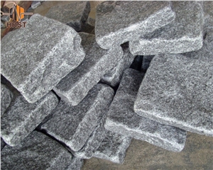 China Dark Grey Granite Rock for Paving