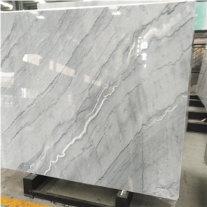 China Light Bruce Grey Marble Slab