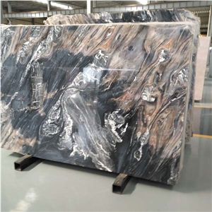 China Multicolor Luis Grey Marble Slab