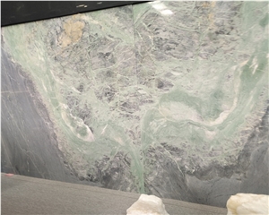Chinese Amazon Blue Marble with Green Veins