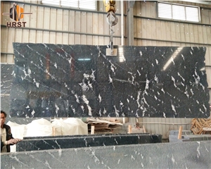 Chinese Cheap Black Grey Mist Granite Slab