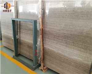 Chinese Grey Wood Marble Slab Price