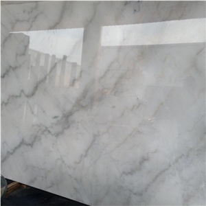 Chinese Kwong Sal White Marble Slab
